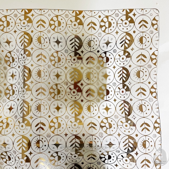 Mid Century Serving Tray Large Sectioned Appetizer Platter By Georges Briard 60s - Picture 6 of 12